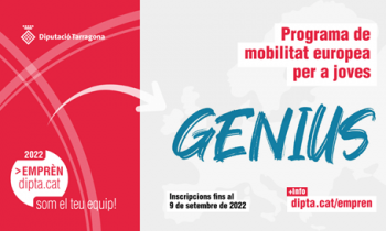 El pasado 11 de noviembre se celebró con éxito la clausura de la 2ª edición del Programa GENIUS 2021-2022 de la Diputació de Tarragona